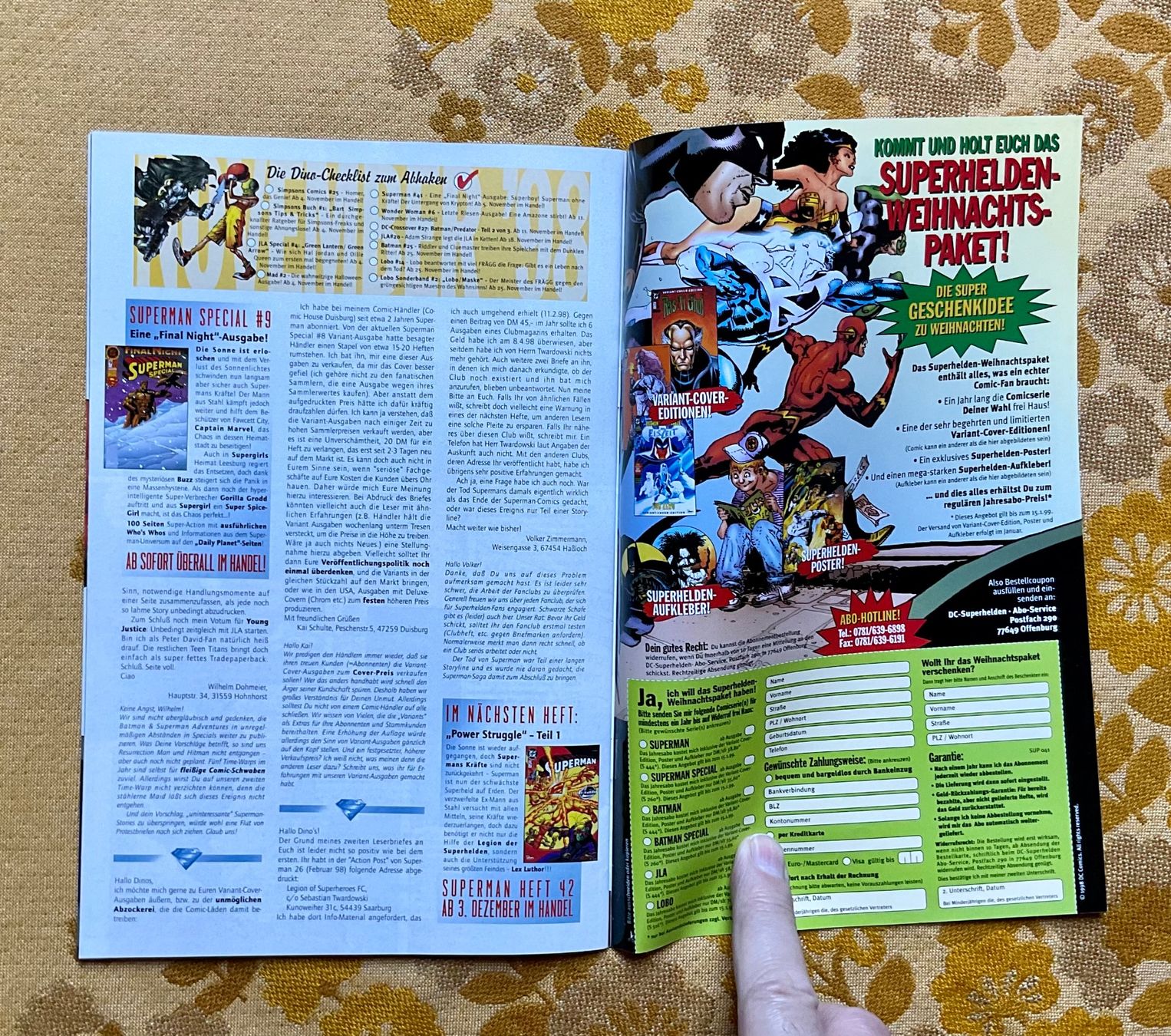 Fumetti: Superman Heft Nr 41 von 1998 – Usato da Endingen venduto da nathan05 8