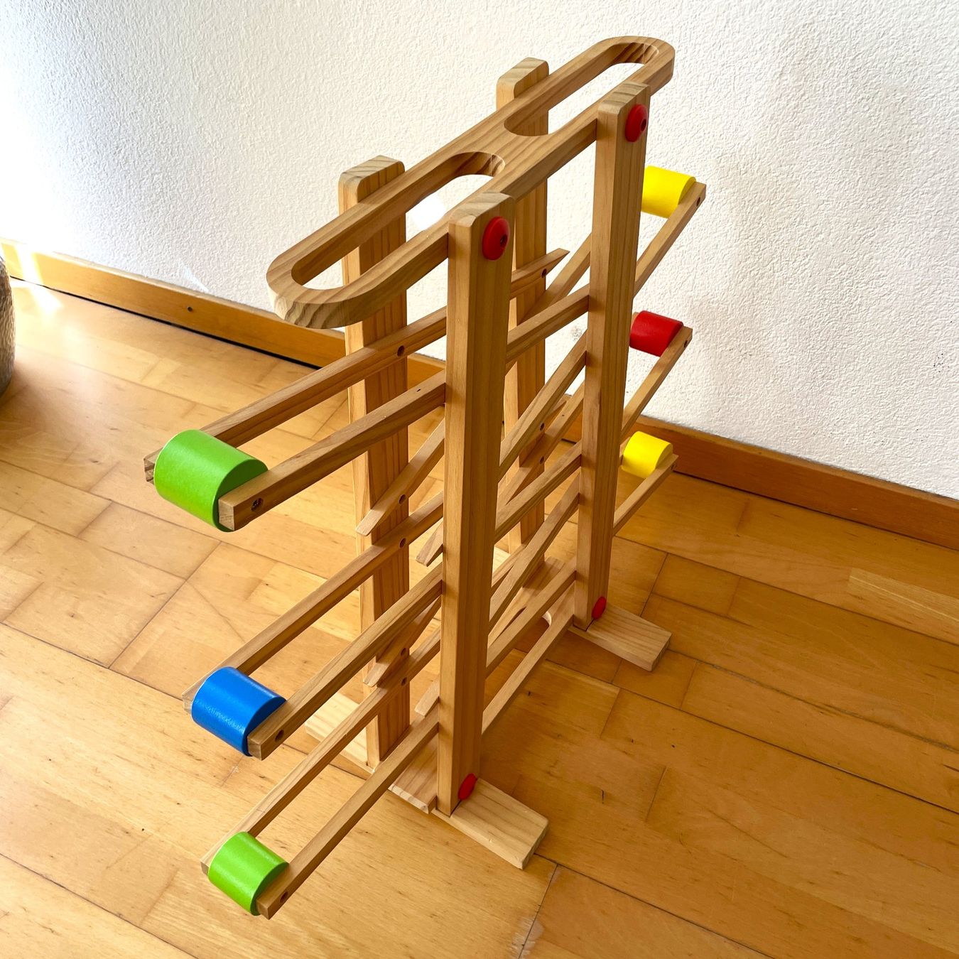 Jouets: Solini Holz Kugelbahn Rollbahn – D'occasion à Aarburg par jimmy1978 3