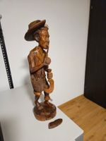 Dekorative handgeschnitzte Holzfigur (Karibik)
