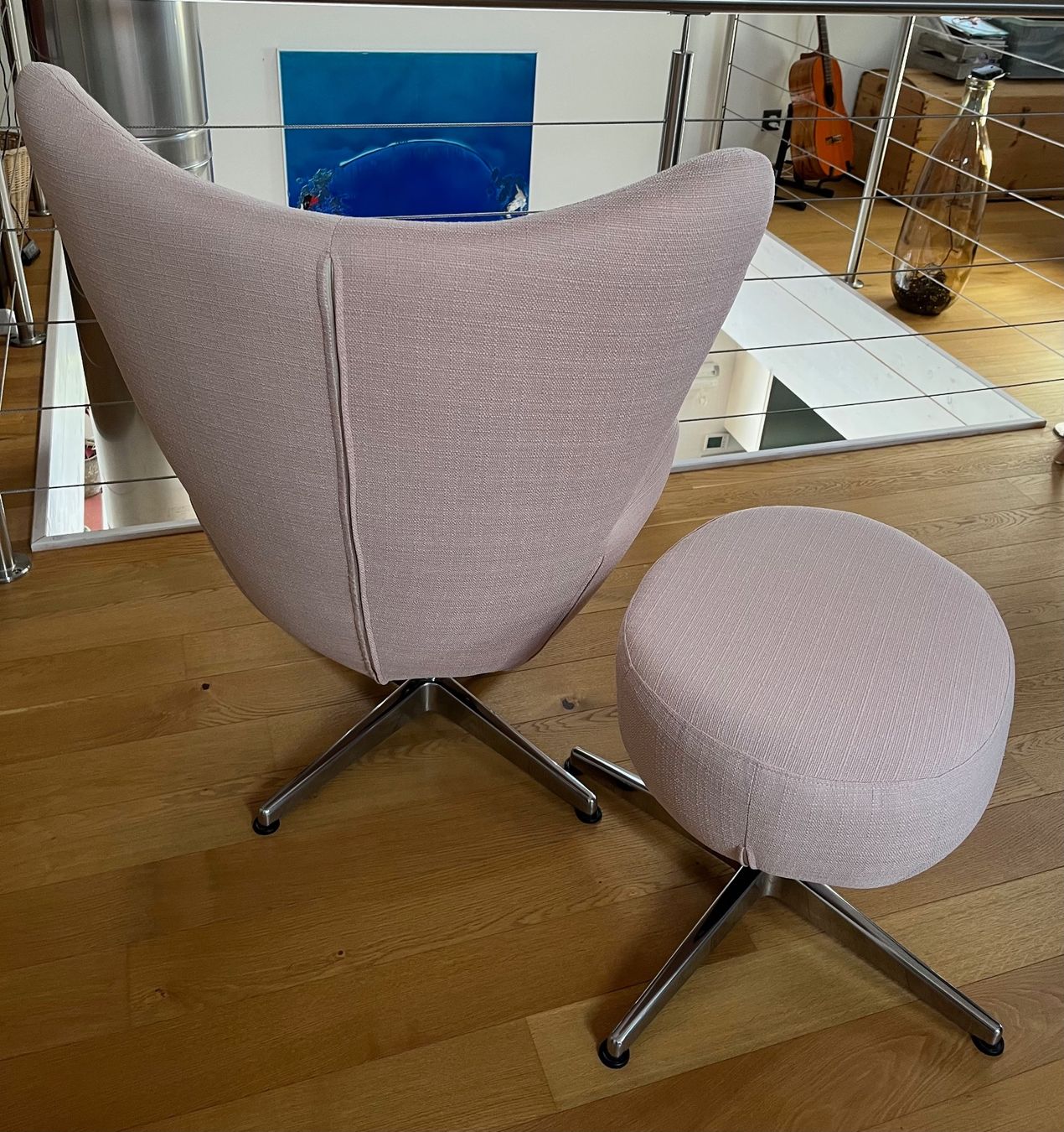 Poltrone: Fauteuil et repose-pieds – Usato da Moutier venduto da Magali70 2