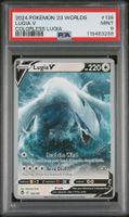 PSA 9 LUGIA V COLORLESS LUGIA #138 WORLD CHAMPIONSHIP DECK