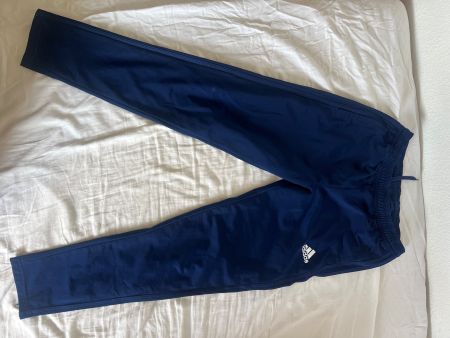 Pantalon de sport Adidas bleu marine taille 164 occasion