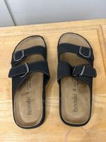 Björndal Pantoletten Schwarz Gr. 43 Super für Sommer ☀️ n...