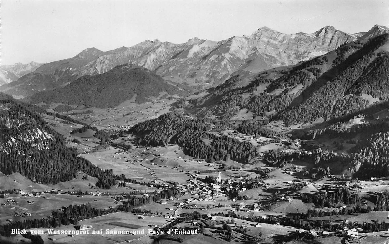Cartoline postali: Saanen (BE) – Usato da Biasca venduto da Blenio71