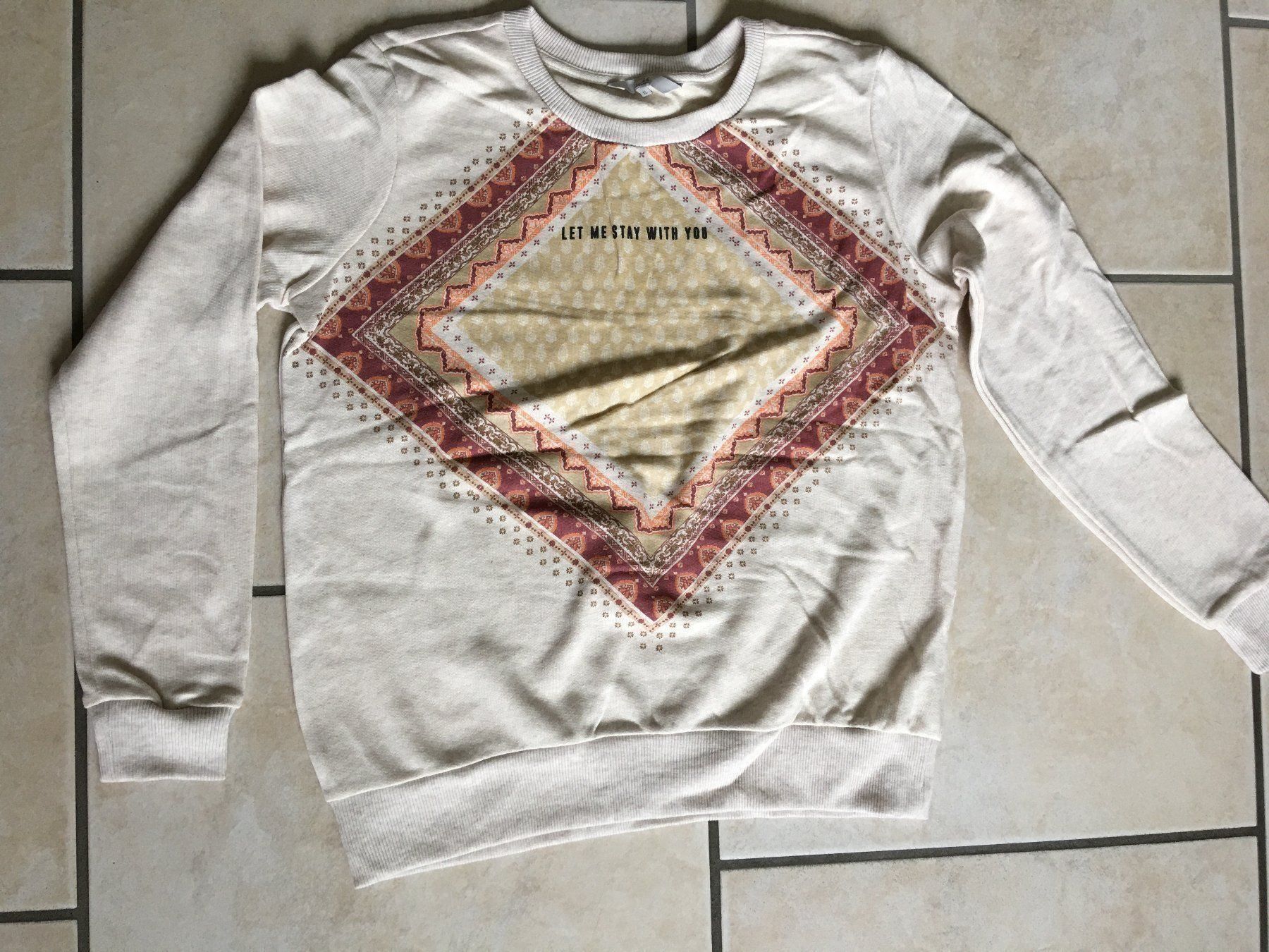 Pullover & Sweatshirts: Pullover, h'beige, l'arm, Dekor,XL=42/44 – Neu und originalverpackt aus Cugnasco von isolaverde