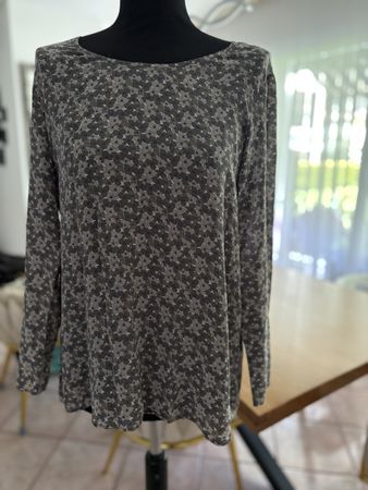 Maglia Hartford in seta fantasia floreale taglia 3