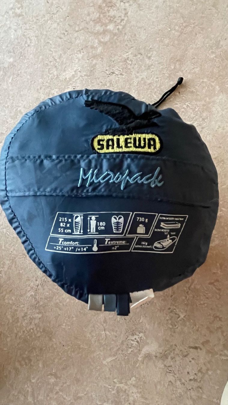 Salewa Sacchi a pelo: Schlafsack SALEWA Micropack 2,0x0,75m Nylon – Usato da Kölliken venduto da Hap-7
