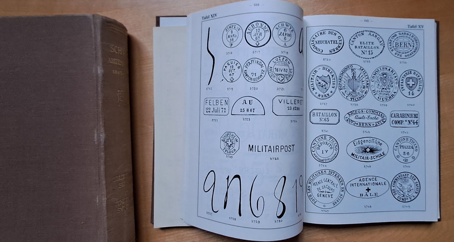 Bücher: Handbuch Schweizer Abstemplungen 1843-1882 - Philatelie – Gebraucht aus Trogen von Limboo 7