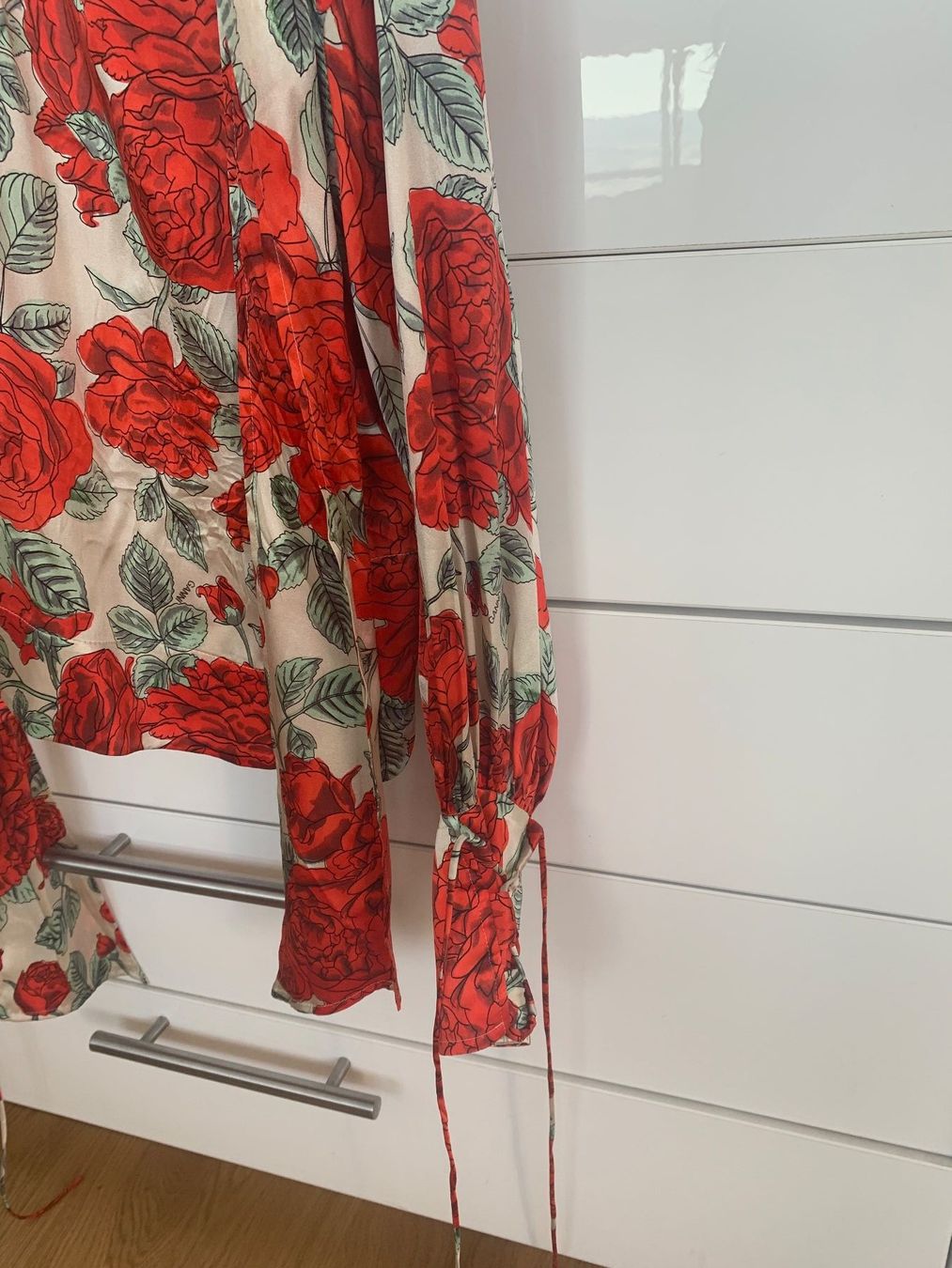 Ganni Chemisiers: GANNI SEIDE Bluse / Schluppenbluse Oversized – D'occasion à Horgen par mag_scv9 2