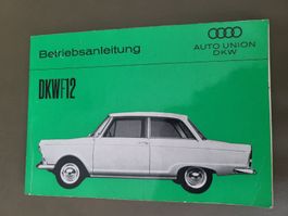 Betriebsanleitung Auto Union DKW F12 Ausgabe 1963