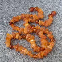♥ KETTE / Baltischer Bernstein / roh - gesund ♥