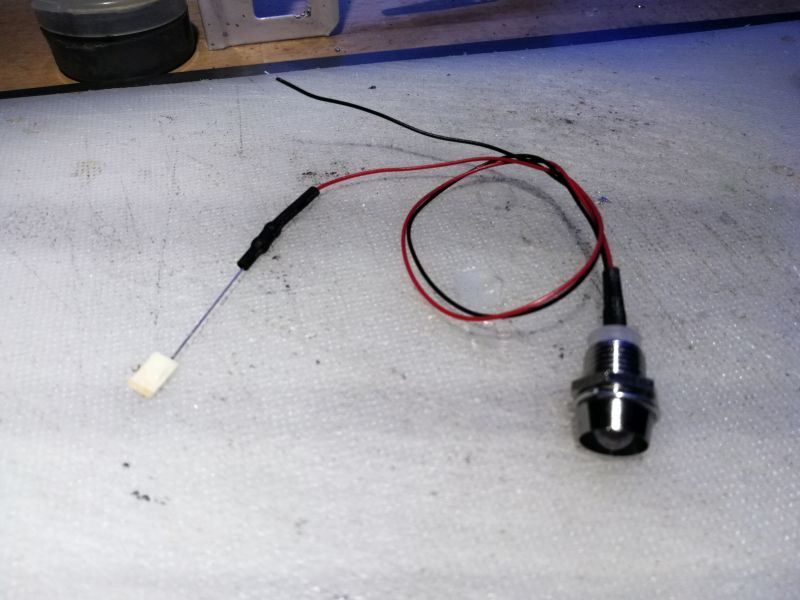 Componenti elettronici: LED 5mm verkabelt, im Halter, warmweiss – Nuovo (secondo la descrizione) da Luzern venduto da Salefactory 3