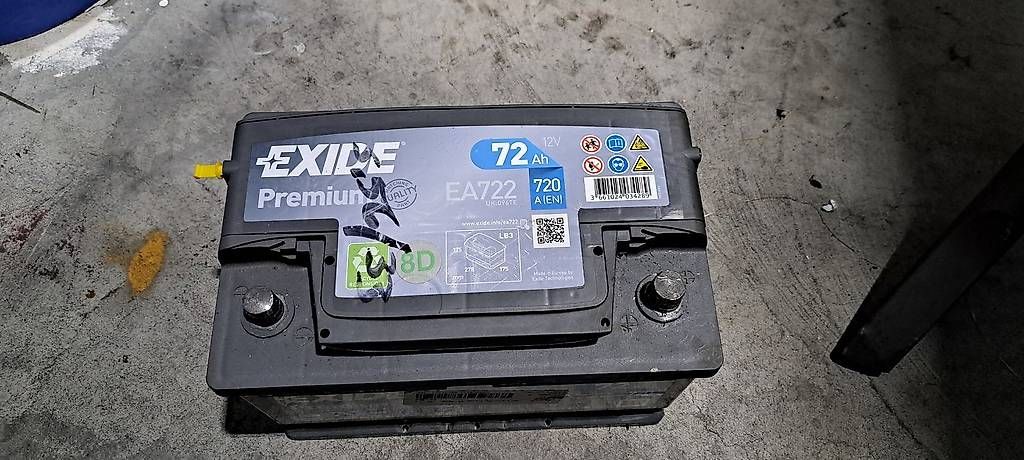 Batterie: 1 Batterie Exide Premium EA772 72Ah – Usato da Salez venduto da VIDIAS 1