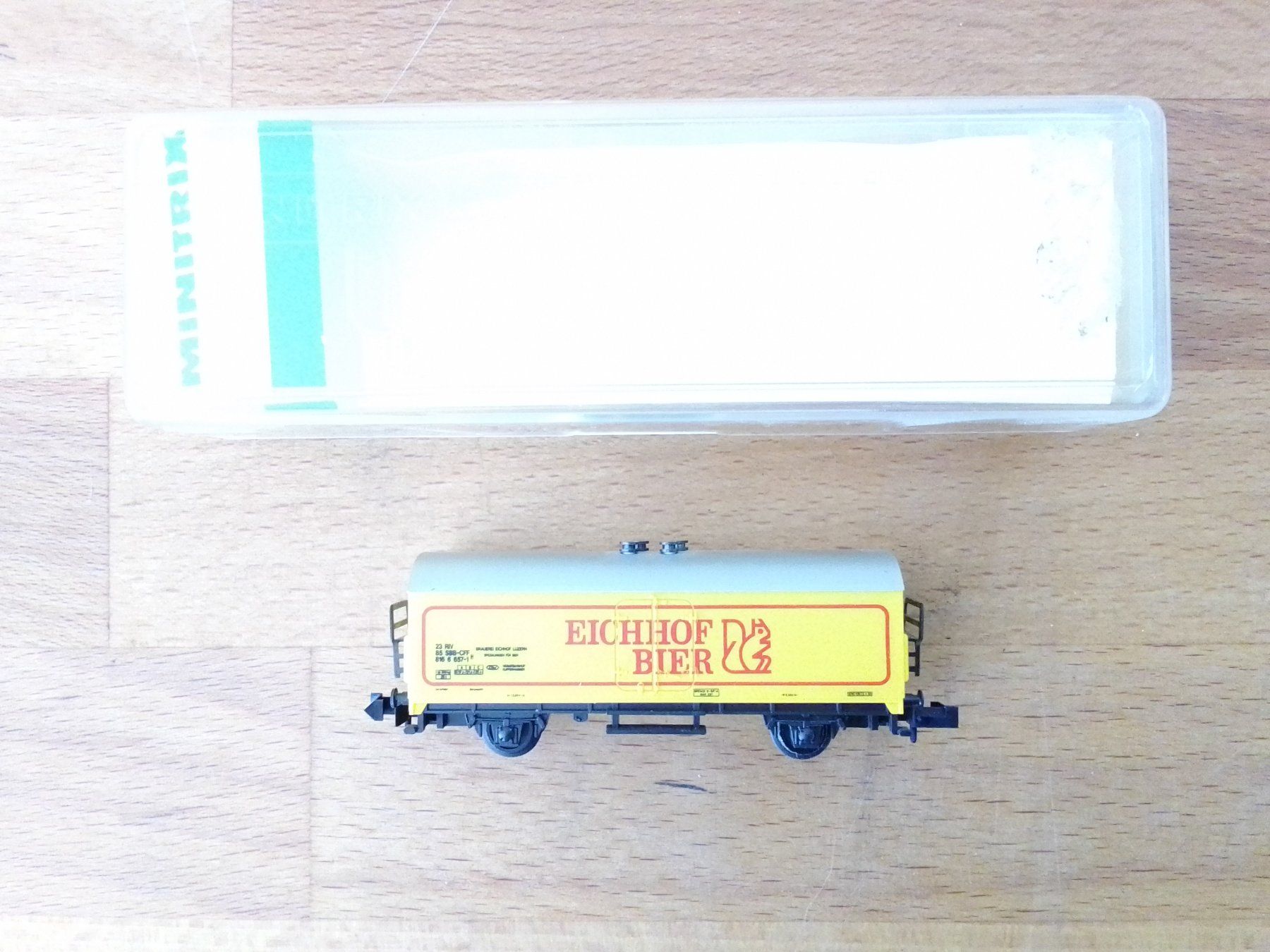 Trix Modellini di ferrovie: Güterwagen "Eichhof" – Usato da Zollikofen venduto da Noak 2