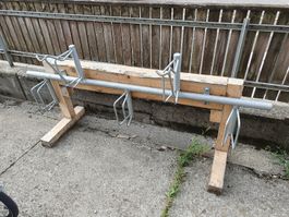 Grosser Fahrradständer für 6 Fahrräder