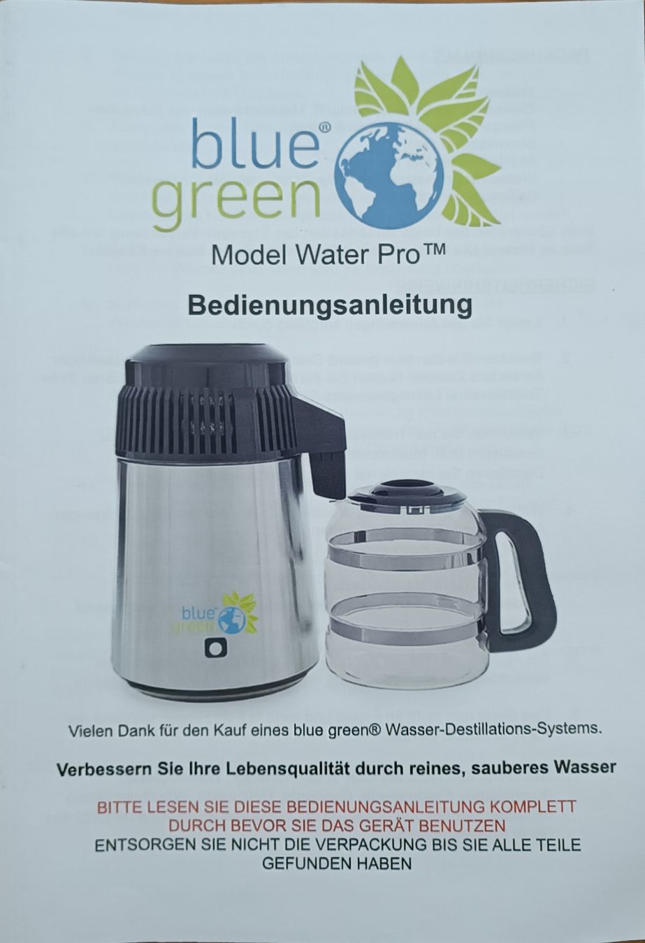 Appareils de cuisine: Wasserdestilliergerät – Neuf (Voir description) à Luzern par einszwei 2