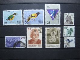 India 1975 / 77 Vögel / Mahaprabhu