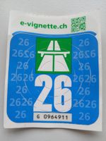 Autobahnvignette Schweiz 2026