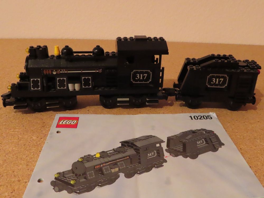 Lego Eisenbahn Dampflokomotive 10205 | Kaufen auf Ricardo