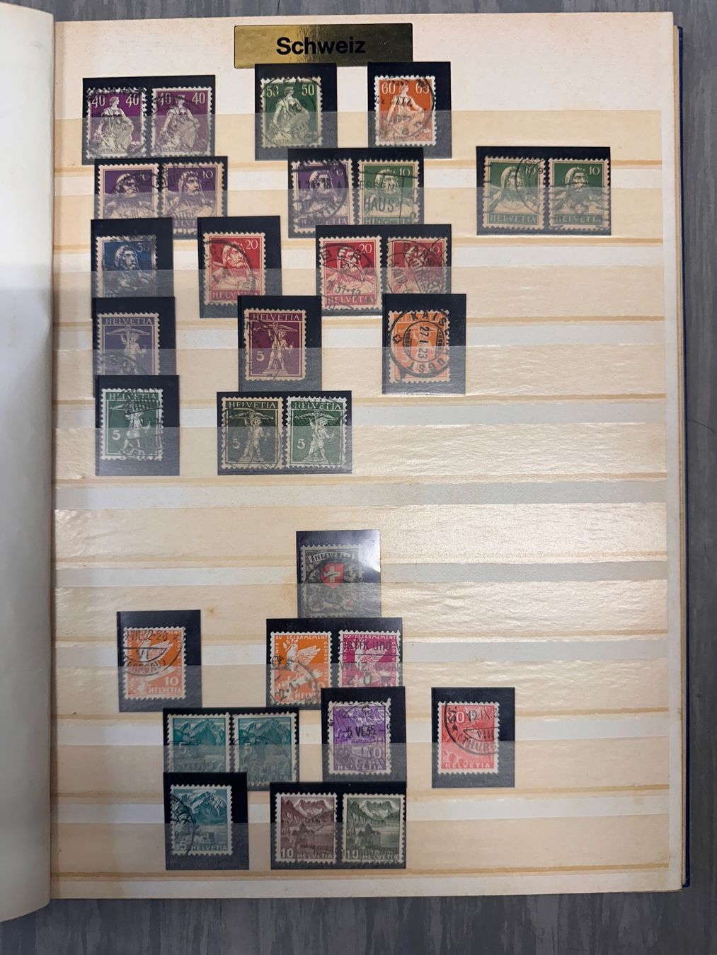 Tous les timbres: Briefmarkensammlung – D'occasion à Frick par itt_rf2m