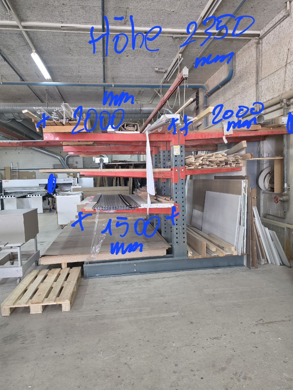 Regale: Regalsystem Lagerregal 2800mm Breite gebraucht – Gebraucht aus Flawil von eli_drf6