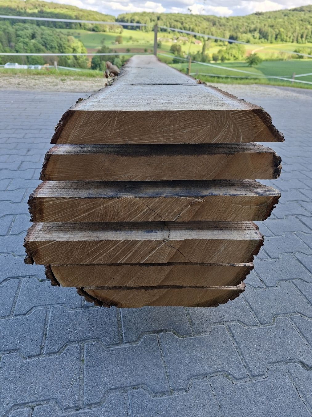Articoli in legno: Eichenbretter 60mm – Nuovo (secondo la descrizione) da Büren SO venduto da baschi87 6