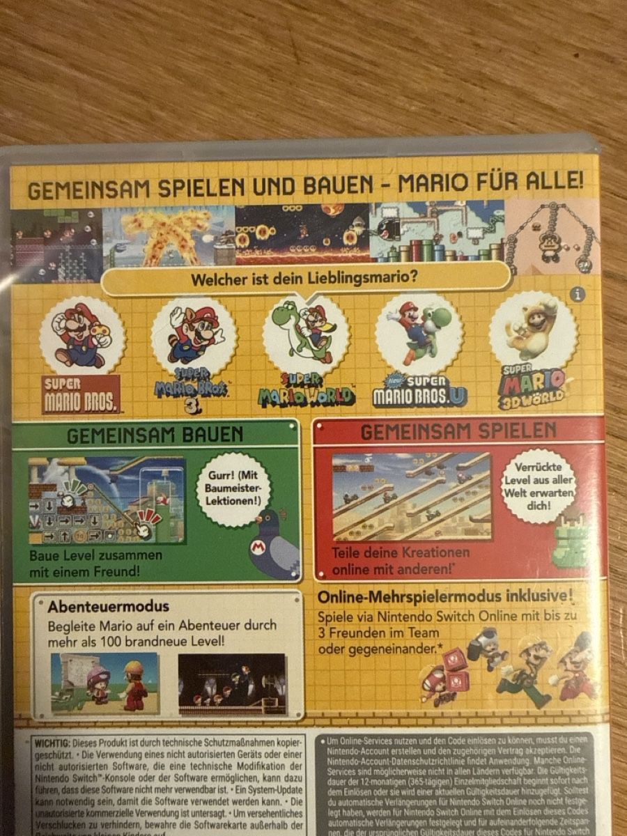 Nintendo Giochi: Super Mario Maker 2 Nintendo Switch Limitierte Edition de – Usato da Oberengstringen venduto da sigurros 2