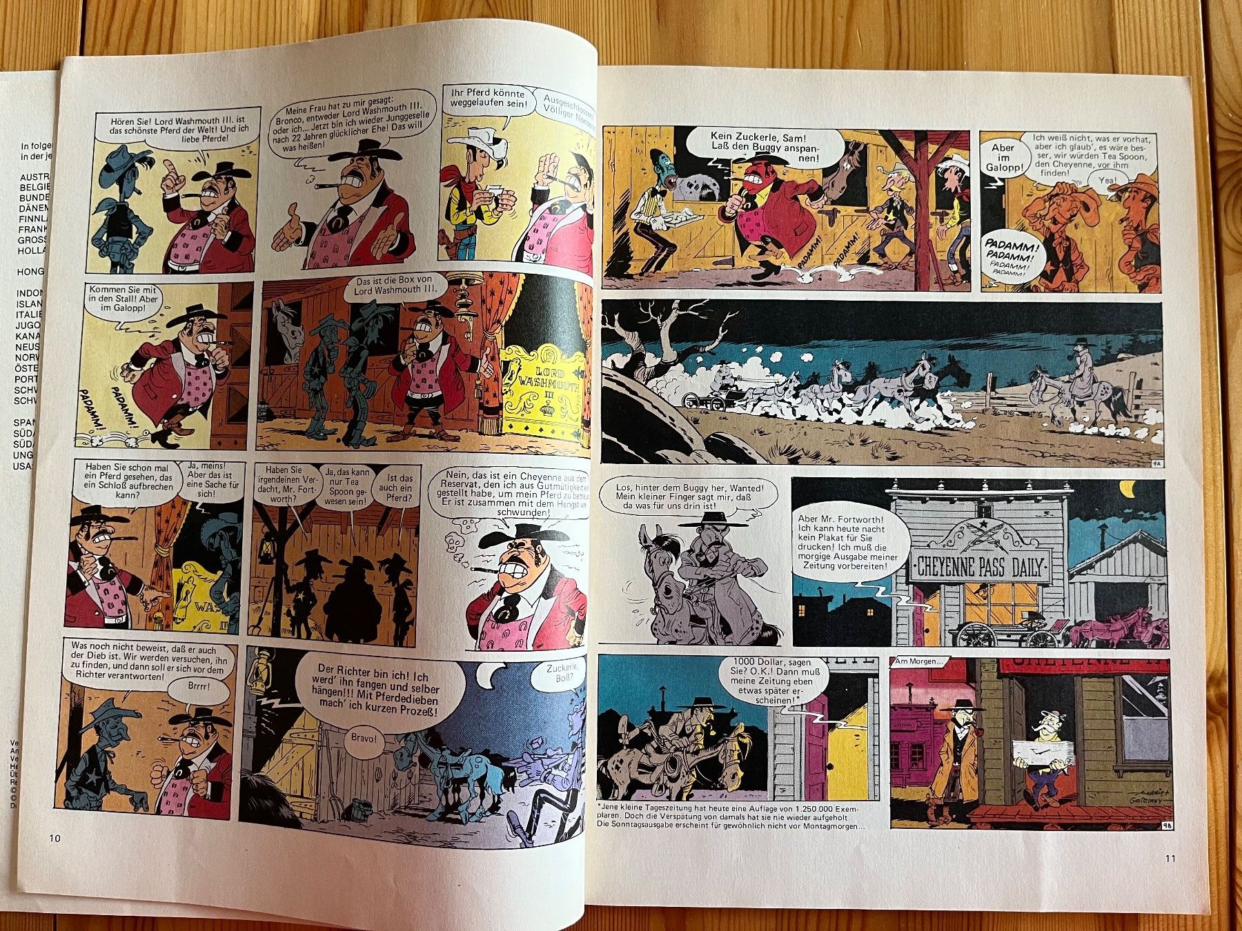 Fumetti: Lucky Luke Comic - Der Kopfgeldjäger - Band 43 – Usato da Zürich venduto da Gurkis 3