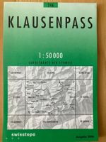 Landkarte Klausenpass 1:50’000