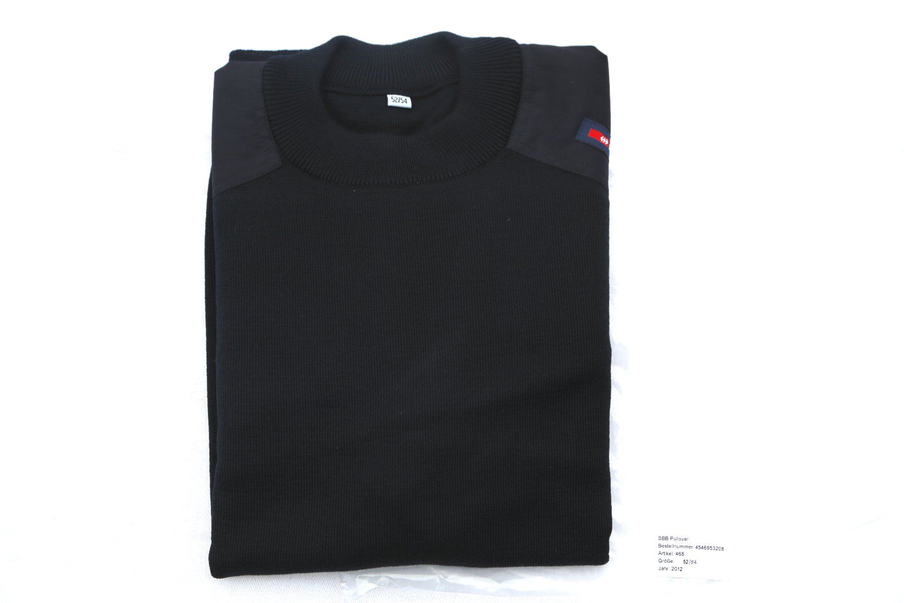 SBB/CFF/FFS Uniformi: Pullover Lokpersonal Lokführer Kleider SBB neu – Nuovo e nell'imballaggio originale da Alpnach-Dorf venduto da Pilistein