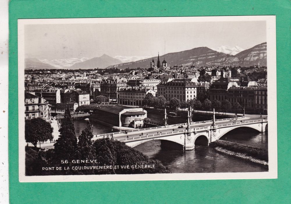 Genève Pont de la Coulouvrenière 1934 Kaufen auf Ricardo