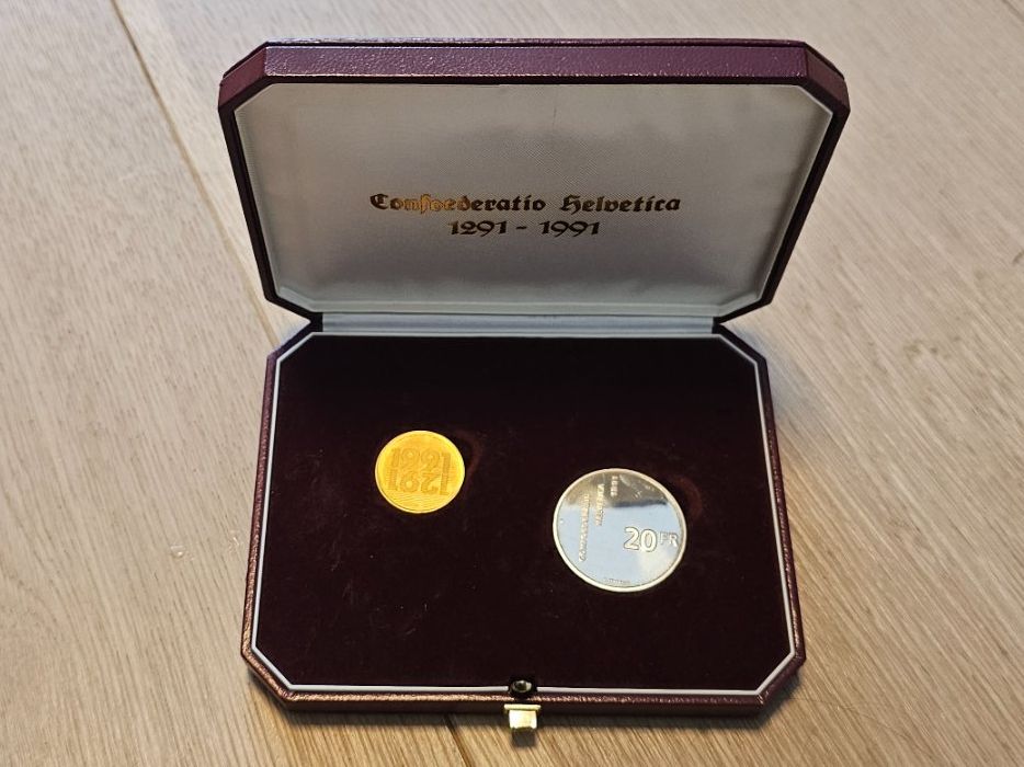 Tutti le monete: Schweizermünzen Set 700 Jahr Feier 1291-1991 | Top Zustand – Usato da Wettswil venduto da Bhima108 1
