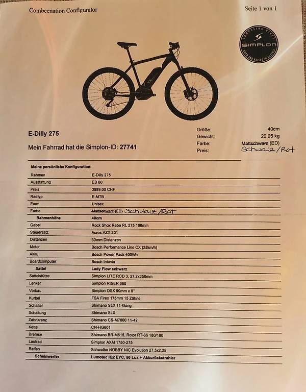 Simplon Velos: E- Bike Simplon – Gebraucht aus Langnau i. E. von nicktim 2