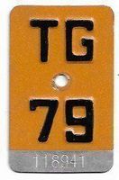 Mofanummer Töffli Thurgau TG 79