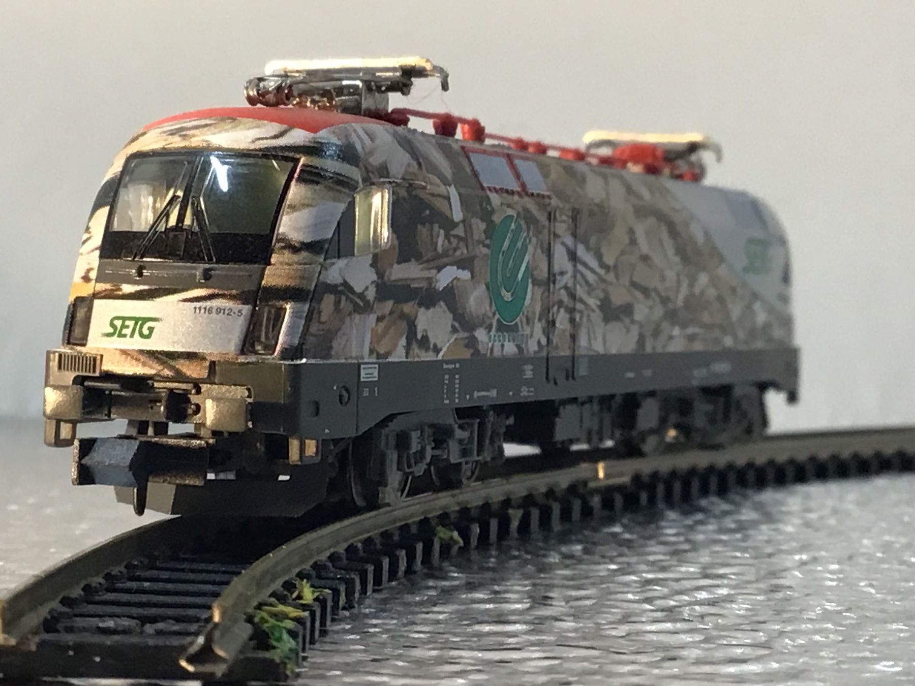 Trix Trains électriques: MODELL TRIX E-LOK BR 182 EP.V SPUR-N 12766 – D'occasion à Männedorf par Spezial-Modelle