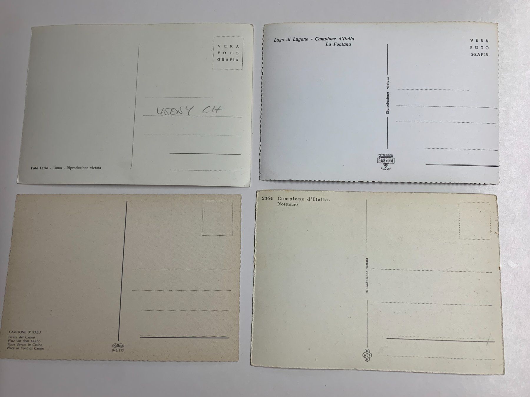 Cartoline postali: Campione d' Italia – Usato da Sorengo venduto da 74in 3