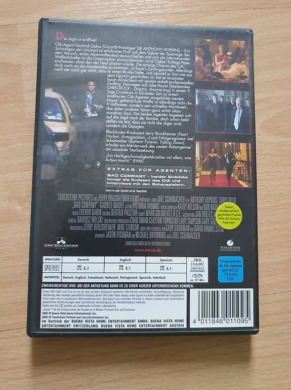 Tutti i DVDs: Bad Company – Usato da Lyss venduto da Jason9527 1