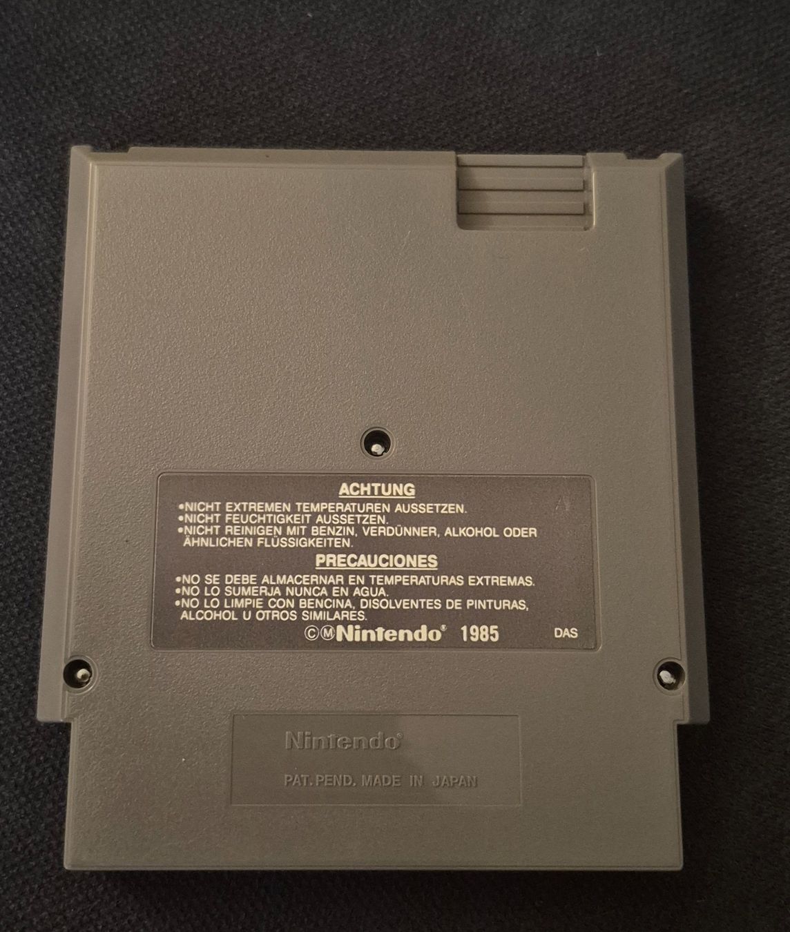 Nintendo Spiele: MARIO BROS NES NINTENDO RETRO GAMING NES-MA-EEC – Gebraucht aus Grand-Lancy von luc111 2