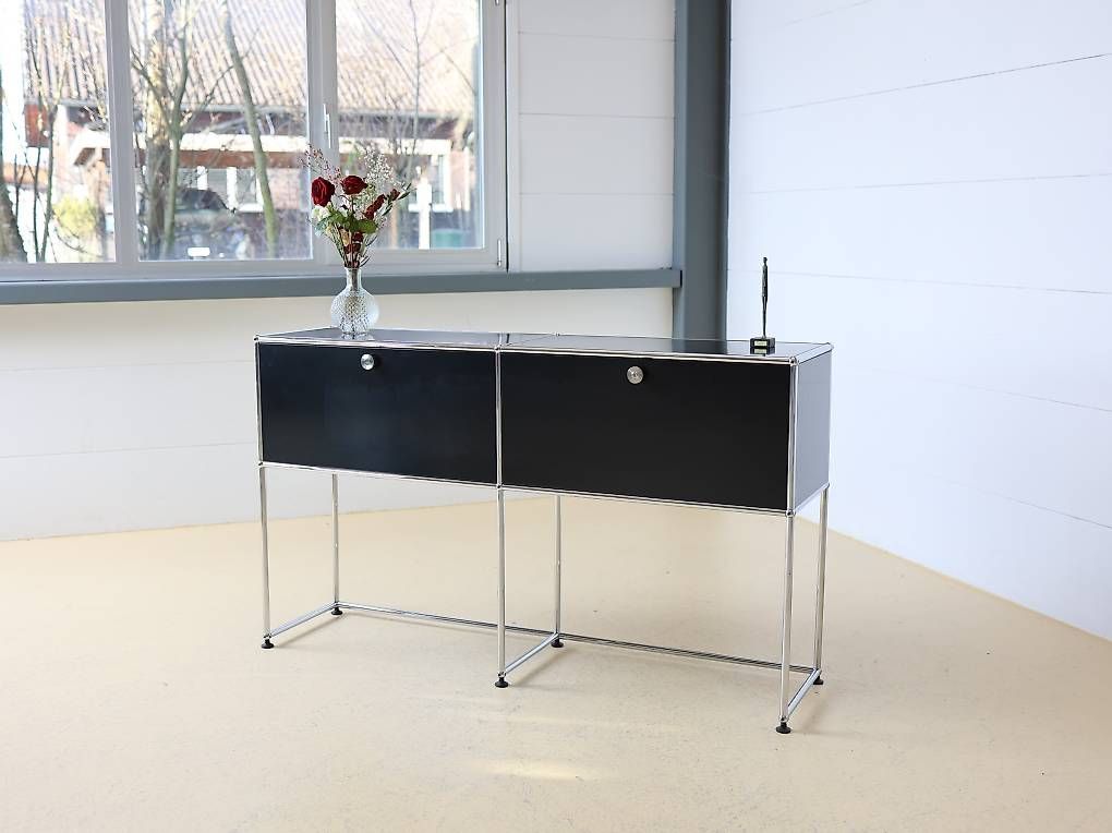 USM Cassettiere: USM Haller Sideboard in Schwarz – Usato da Meinisberg venduto da atelier_TILIJA