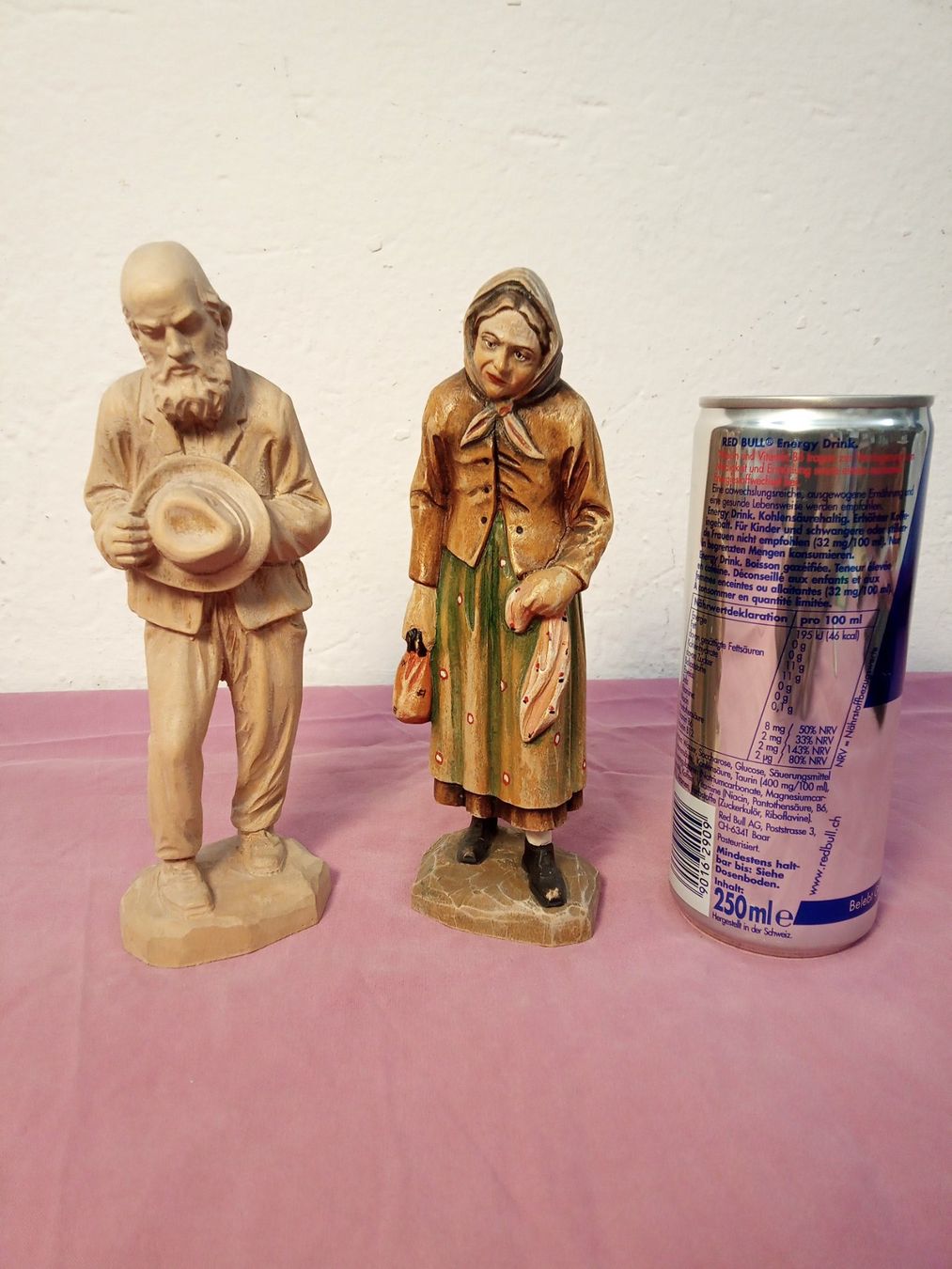 Statuette: Handgeschnitzte Bauer Figuren – Usato da Zürich venduto da edi_c2m6 2
