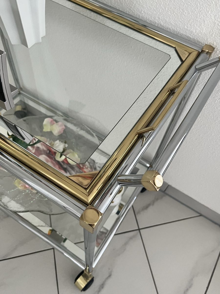 Carrelli di servizio: Servierwagen Glas,gold,silber – Usato da Hinwil venduto da dire07 1
