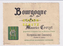 Etikette - Bourgogne /bd