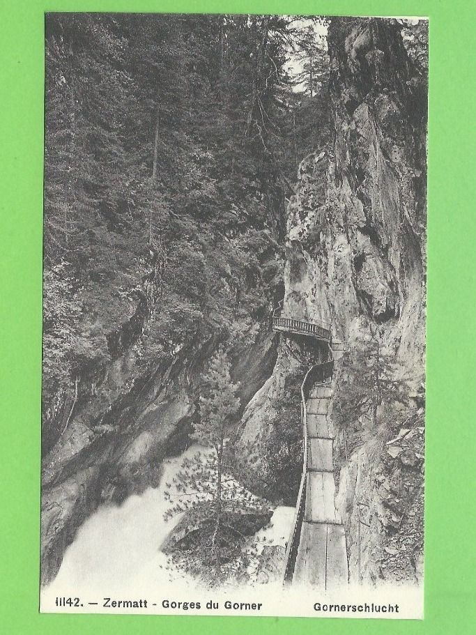 Ansichtskarten: Zermatt - Gorges du Gorner – Neu (gemäss Beschreibung) aus Zürich von t24_de
