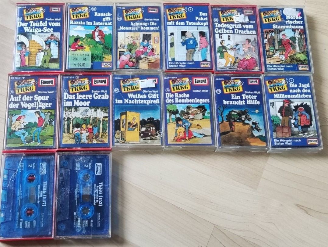 Kompaktkassetten: TKKG Kassetten – Gebraucht aus Schongau von Retro_Shop