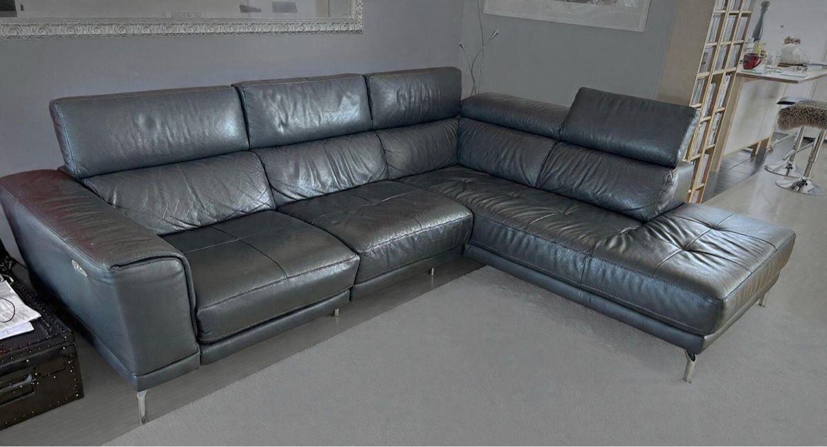 Pfister Sofas: Echtleder Ecksofa elektronisch – Neuf (Voir description) à Andwil SG par ric_qml6 5