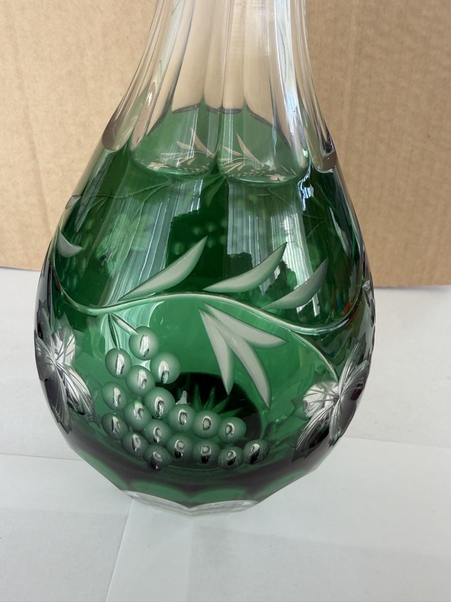 Caraffe: Carafe en Cristal taille main – Usato da Echallens venduto da leo_dk2d 3