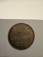 médaille commémorative du Tir Fédéral de Lausanne 1954