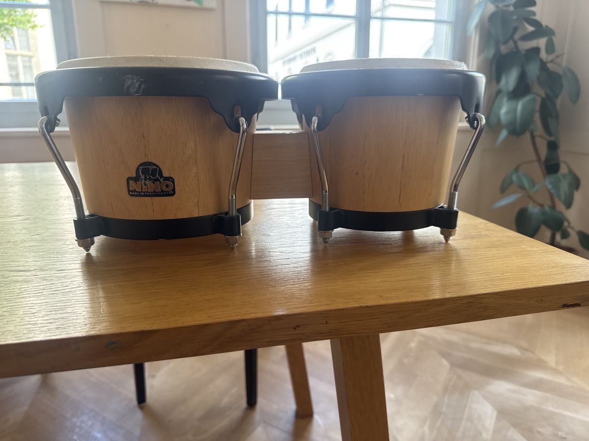 Musikinstrumente: Nino Percussion Bongos gebraucht – Gebraucht aus Zuerich von Rufab 1