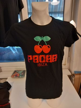 PACHA IBIZA Herren T-Shirt House Party Spanien Schwarz M NEU