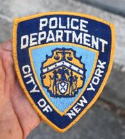 altes USA Polizei Abzeichen NEW YORK Police